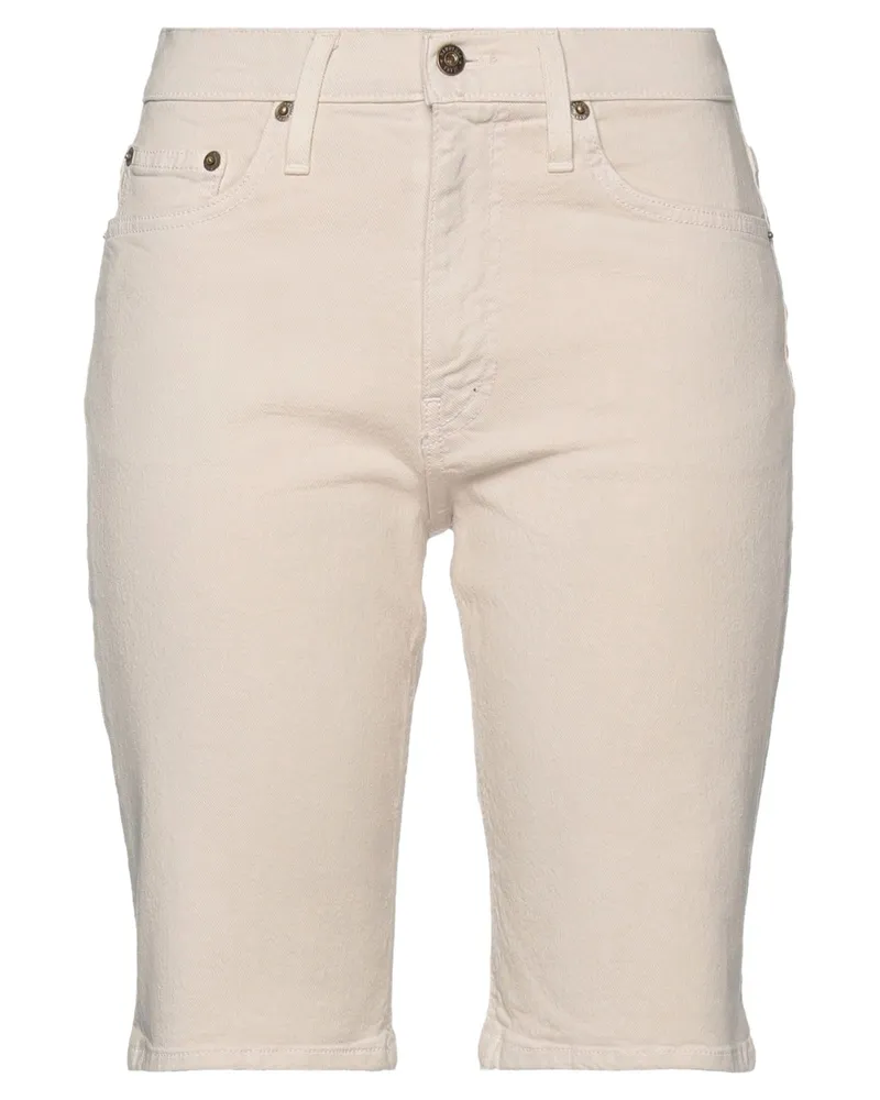 Nanushka Jeansshorts Beige