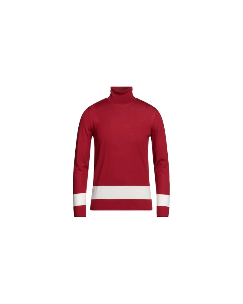 Emporio Armani STRICKWAREN - Rollkragenpulloverauf YOOX.COM Rot