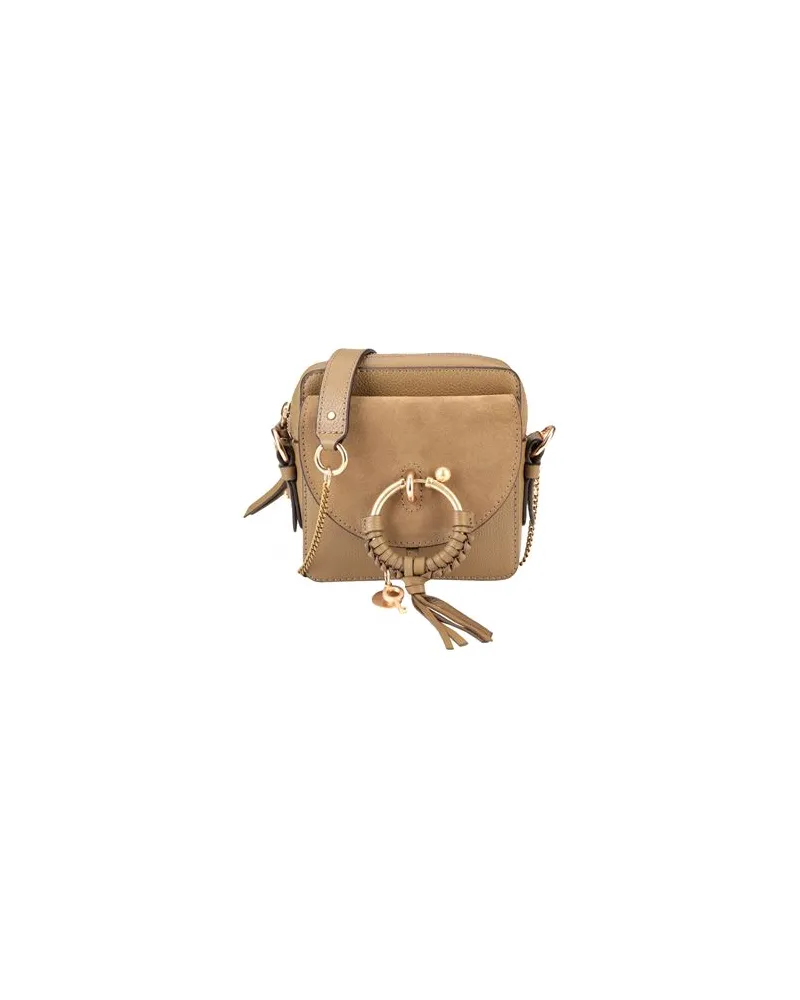 See by Chloé JOAN CAMERA BAG  - TASCHEN - Umhängetascheauf YOOX.COM Khaki