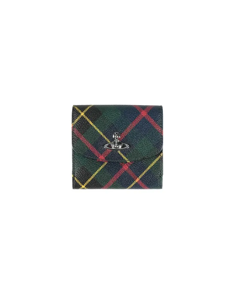 Vivienne Westwood Kleinlederwaren - Brieftaschenauf YOOX.COM Dunkelgrün