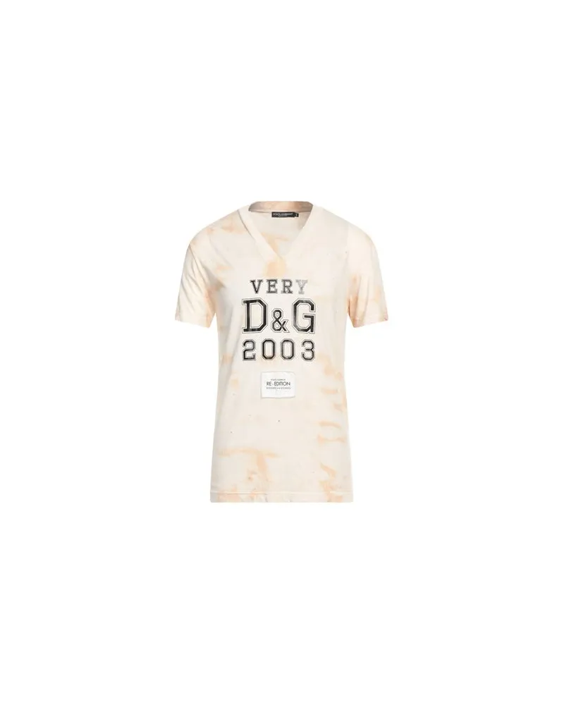 Dolce & Gabbana TOPS - T-shirtsauf YOOX.COM Beige
