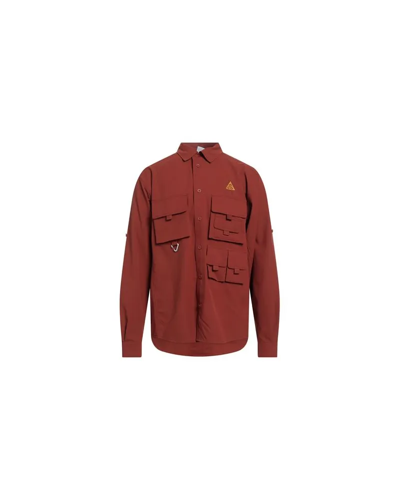 Nike TOPS - Hemdenauf YOOX.COM Ziegelrot