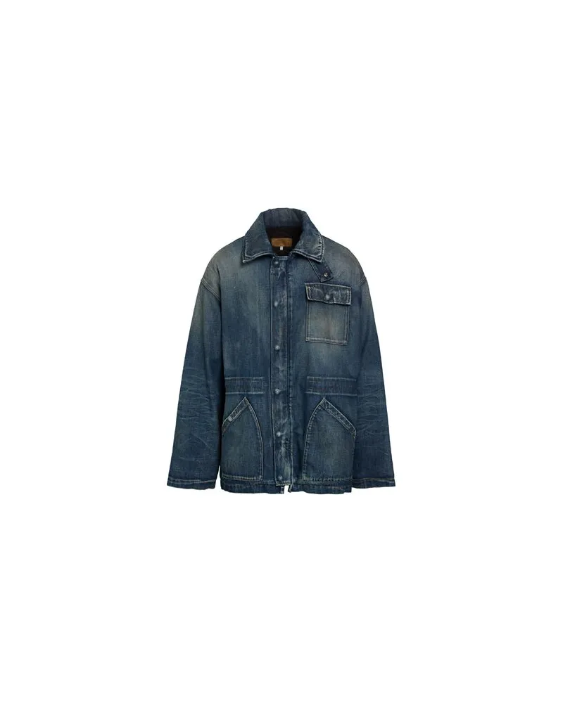 Maison Margiela JACKEN & MÄNTEL - Jeansjacken/Mäntelauf YOOX.COM Blau