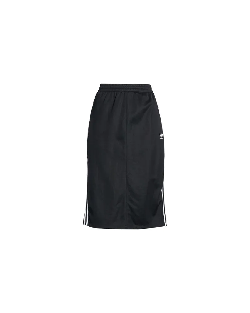 adidas HOSEN & RÖCKE - Midi-Röckeauf YOOX.COM Schwarz