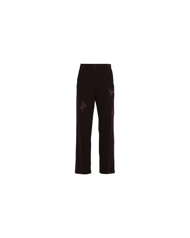 PLAN C HOSEN & RÖCKE - Hosenauf YOOX.COM Pflaume