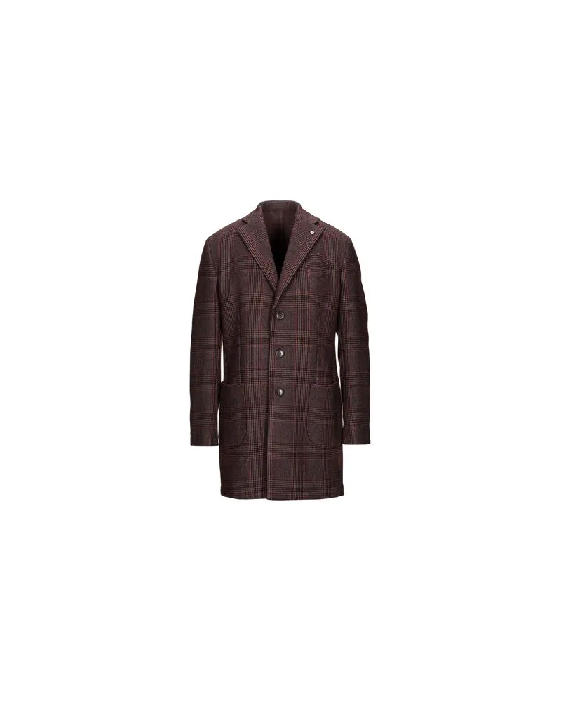 Luigi Bianchi Mantova JACKEN & MÄNTEL - Mäntelauf YOOX.COM Schokobraun