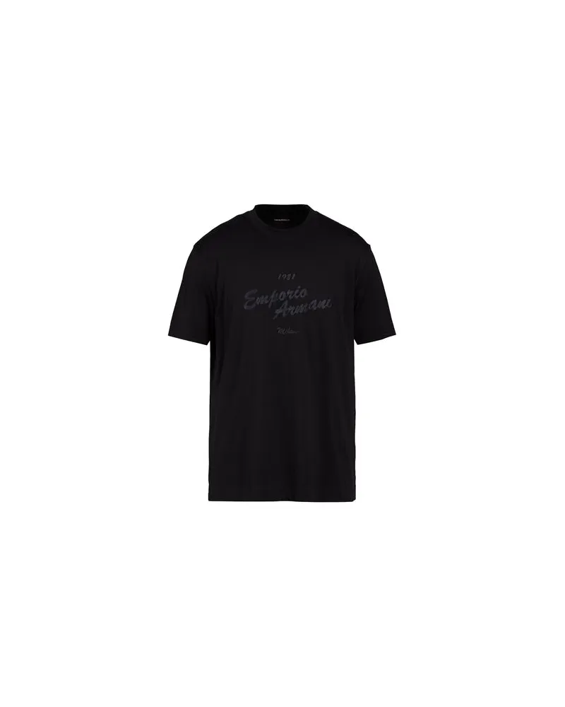 Emporio Armani TOPS - T-shirtsauf YOOX.COM Marineblau