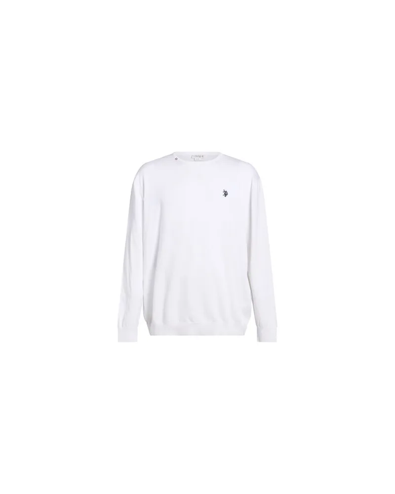U.S. Polo Assn.  STRICKWAREN - Pulloverauf YOOX.COM Weiß