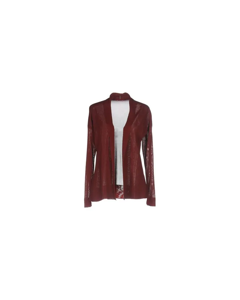ROSSOPURO STRICKWAREN - Strickjackenauf YOOX.COM Bordeaux