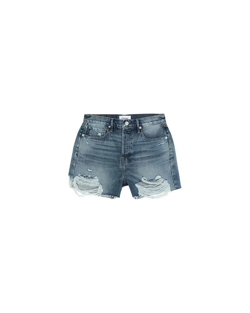 Frame Denim HOSEN & RÖCKE - Jeansshortsauf YOOX.COM Blau