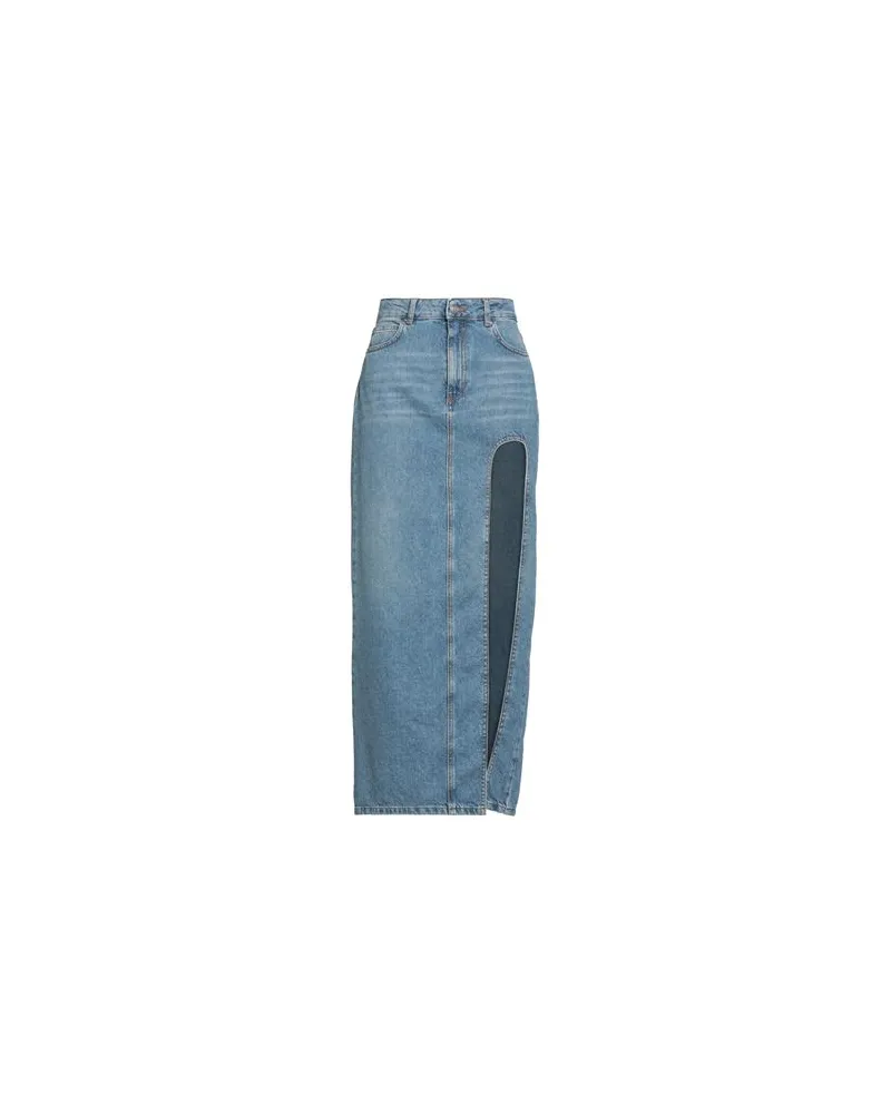VICOLO DENIM COUTURE - HOSEN & RÖCKE - Jeansröckeauf YOOX.COM Blau