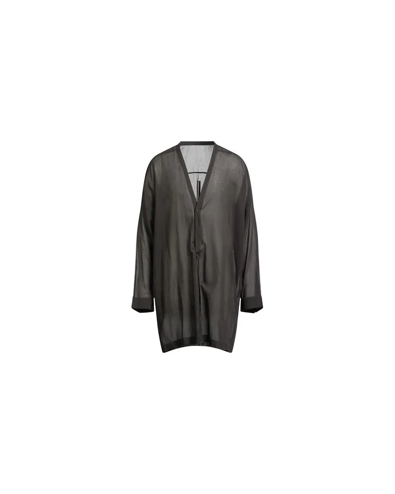 Rick Owens TOPS - Hemdenauf YOOX.COM Braungrau