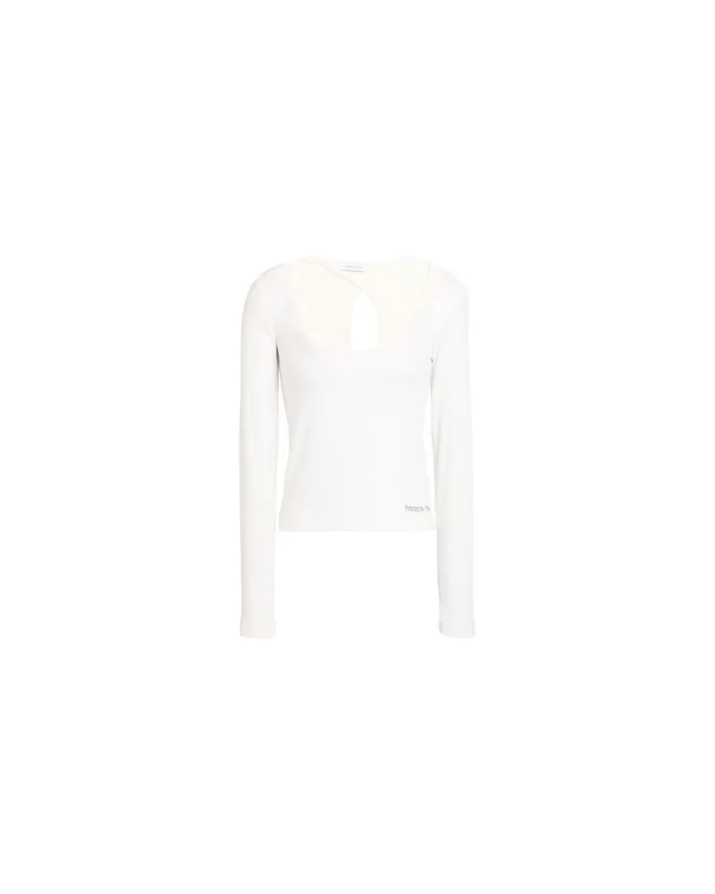 Patrizia Pepe TOPS - T-shirtsauf YOOX.COM Weiß