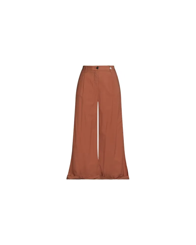 MYTHS HOSEN & RÖCKE - Hosenauf YOOX.COM Braun