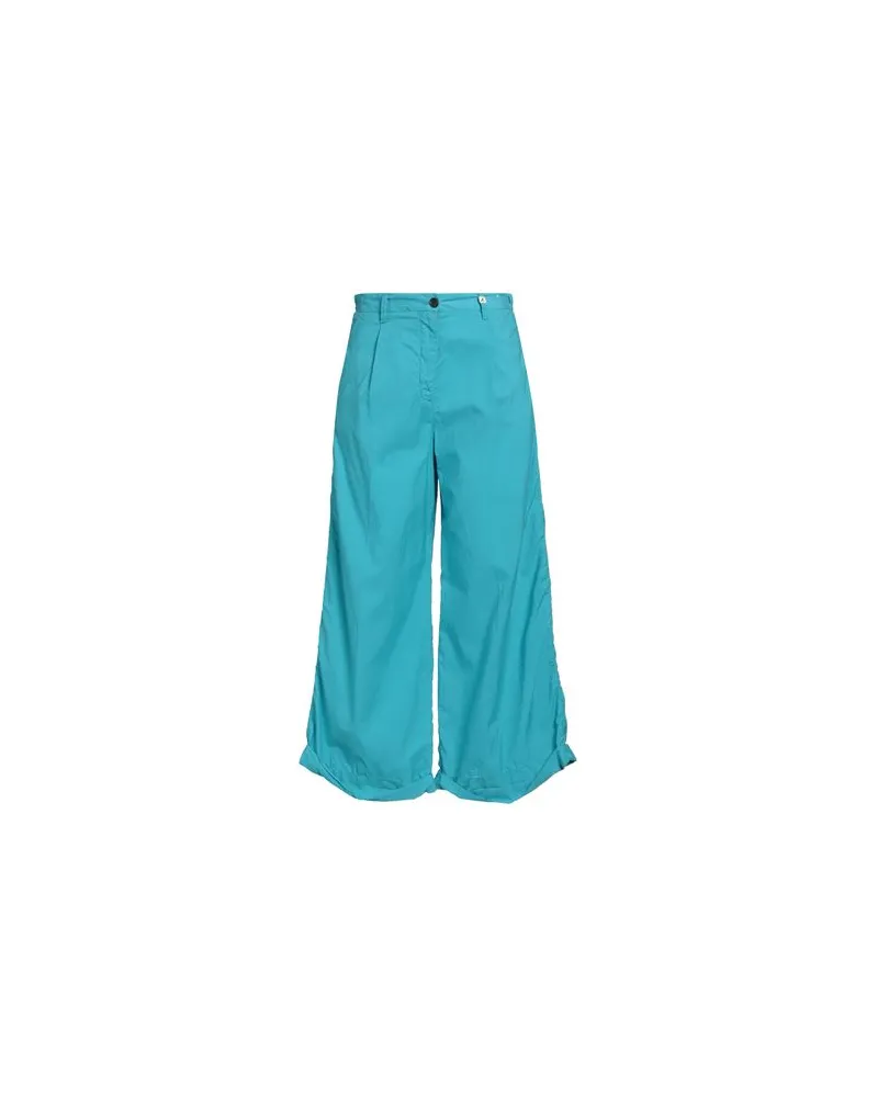 MYTHS HOSEN & RÖCKE - Hosenauf YOOX.COM Azurblau