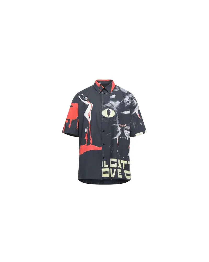 MSGM TOPS - Hemdenauf YOOX.COM Schwarz