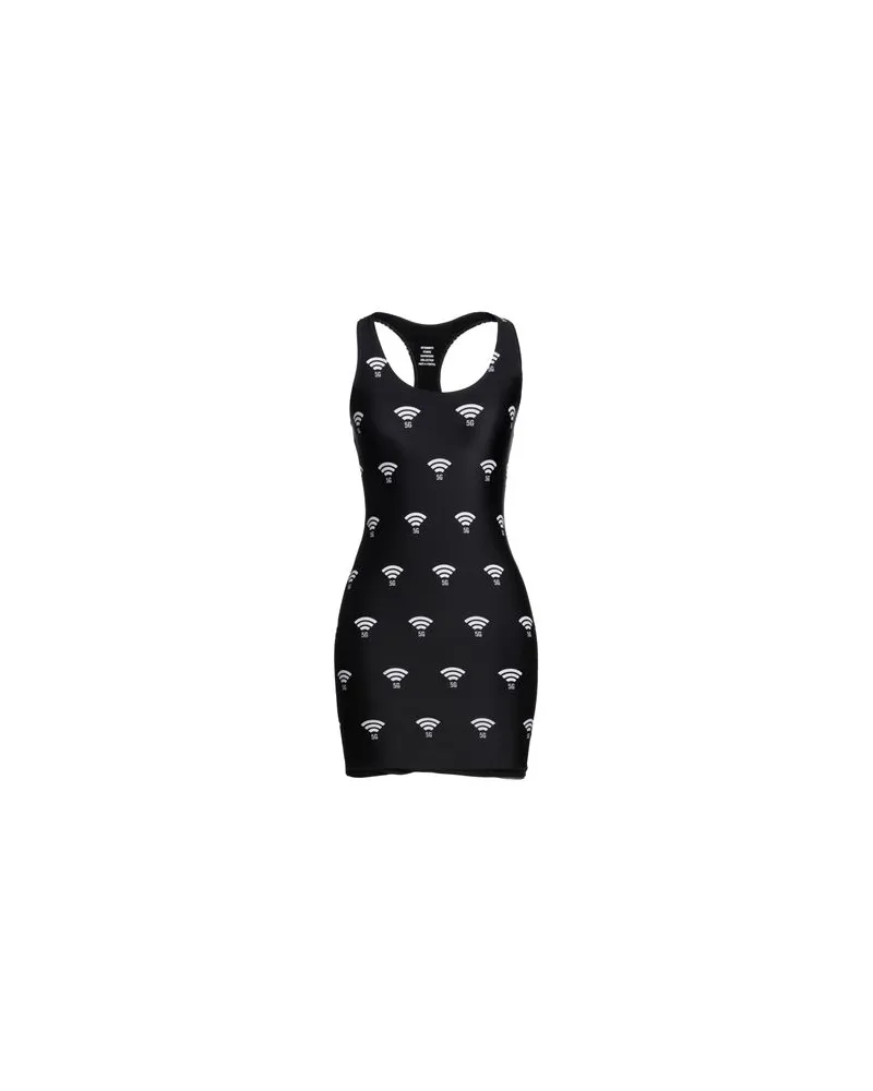 VETEMENTS KLEIDER - Mini-Kleiderauf YOOX.COM Schwarz