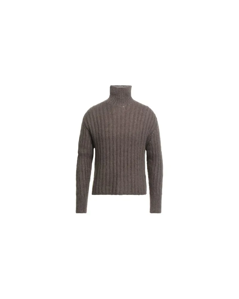 Majestic STRICKWAREN - Rollkragenpulloverauf YOOX.COM Braun