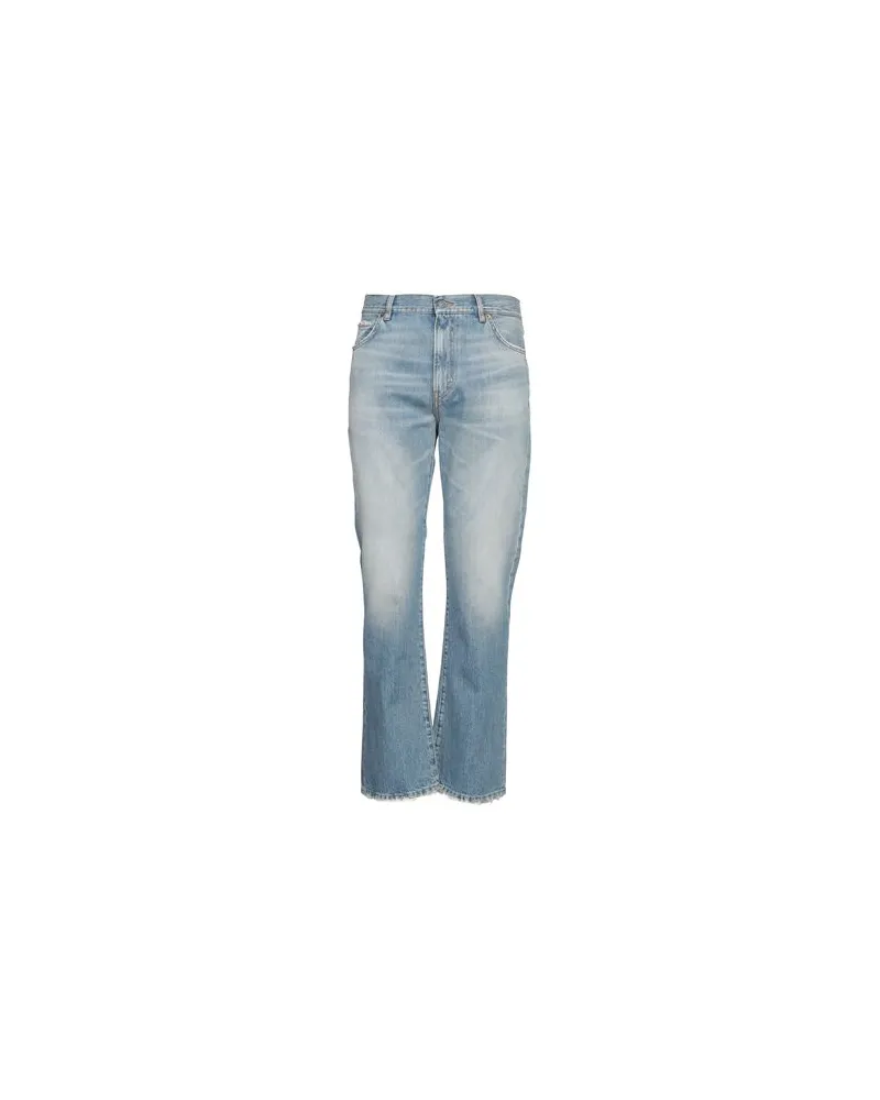 Guess HOSEN & RÖCKE - Jeanshosenauf YOOX.COM Blau