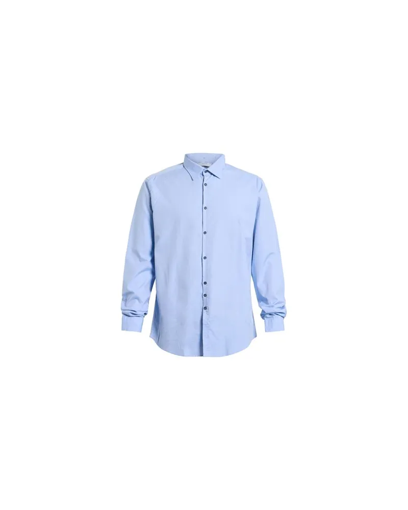 Aglini TOPS - Hemdenauf YOOX.COM Hellblau