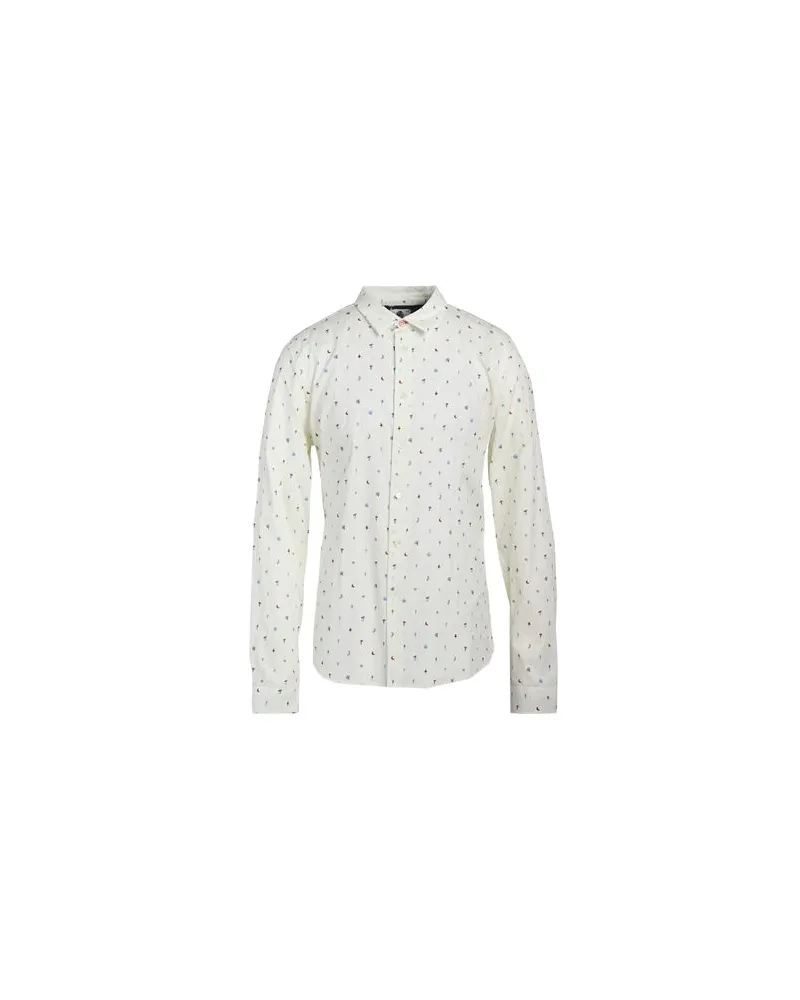 Paul Smith TOPS - Hemdenauf YOOX.COM Elfenbein