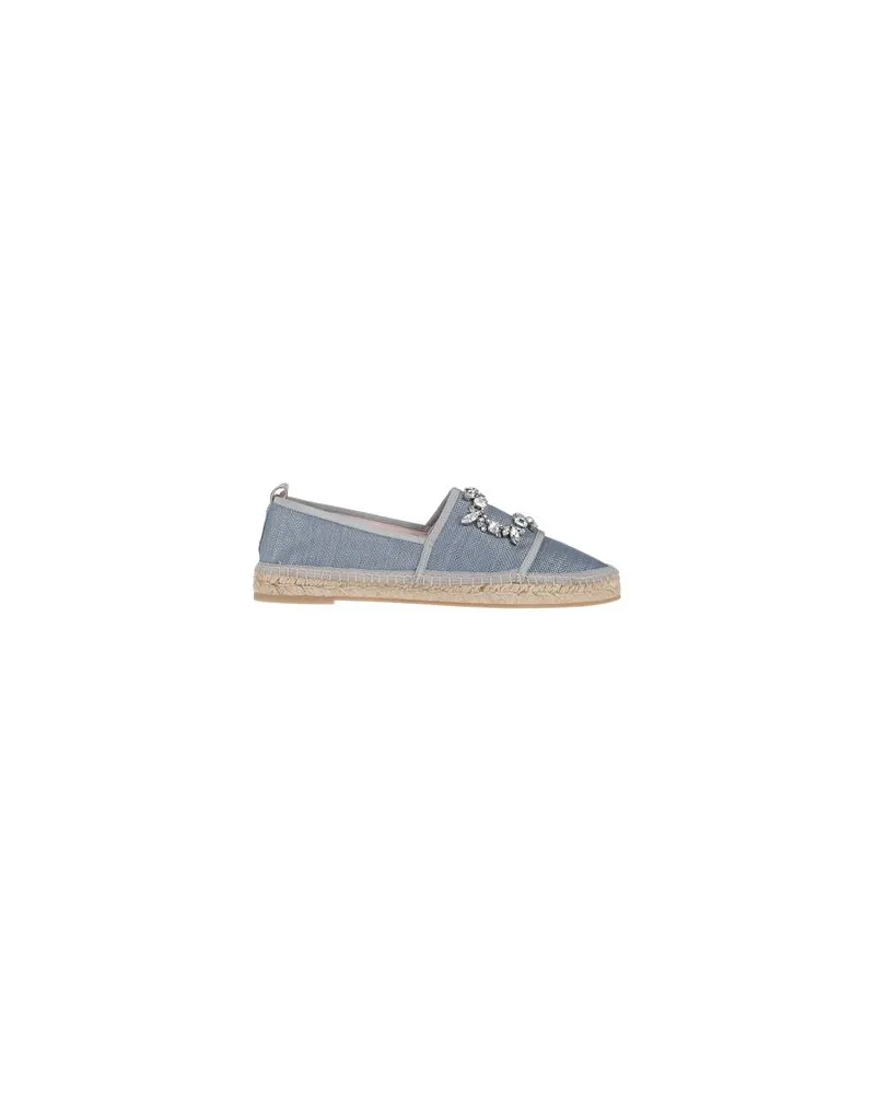 Roger Vivier SCHUHE - Espadrillesauf YOOX.COM Taubenblau
