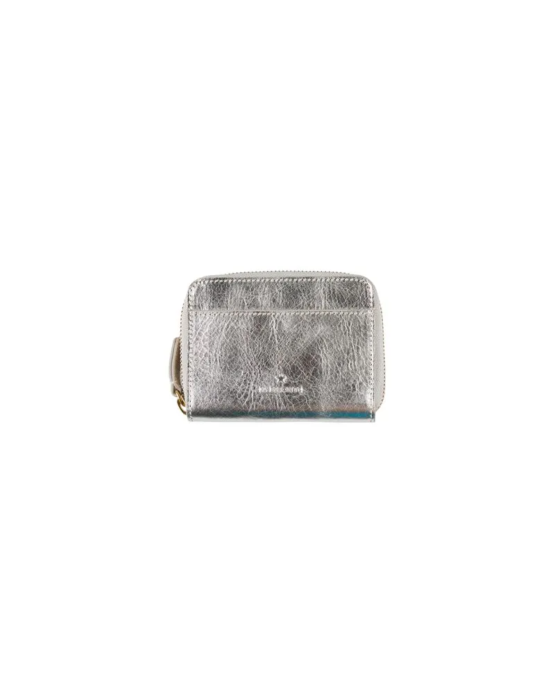 IL BISONTE Kleinlederwaren - Brieftaschenauf YOOX.COM Silber