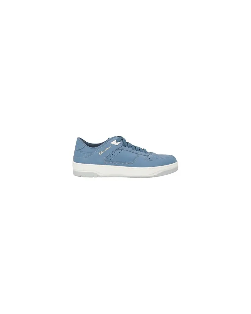 Santoni SCHUHE - Sneakersauf YOOX.COM Hellblau
