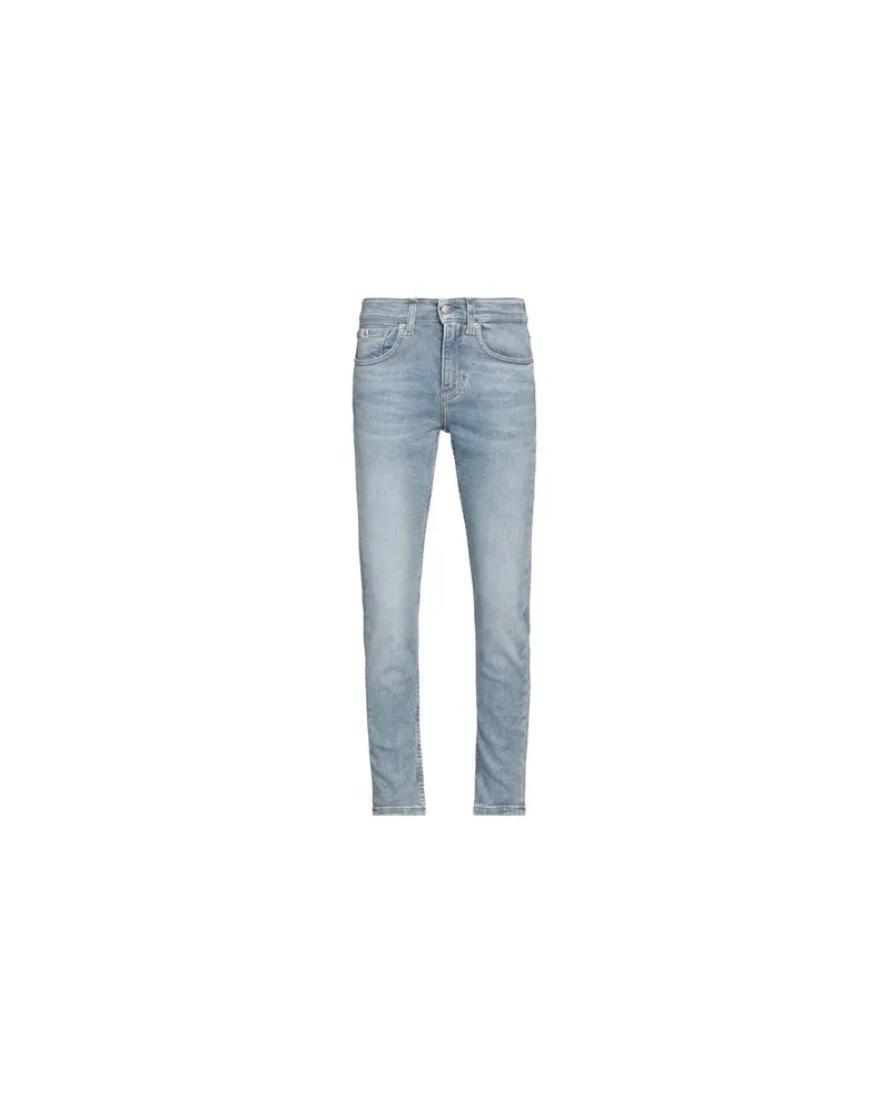 Calvin Klein HOSEN & RÖCKE - Jeanshosenauf YOOX.COM Blau