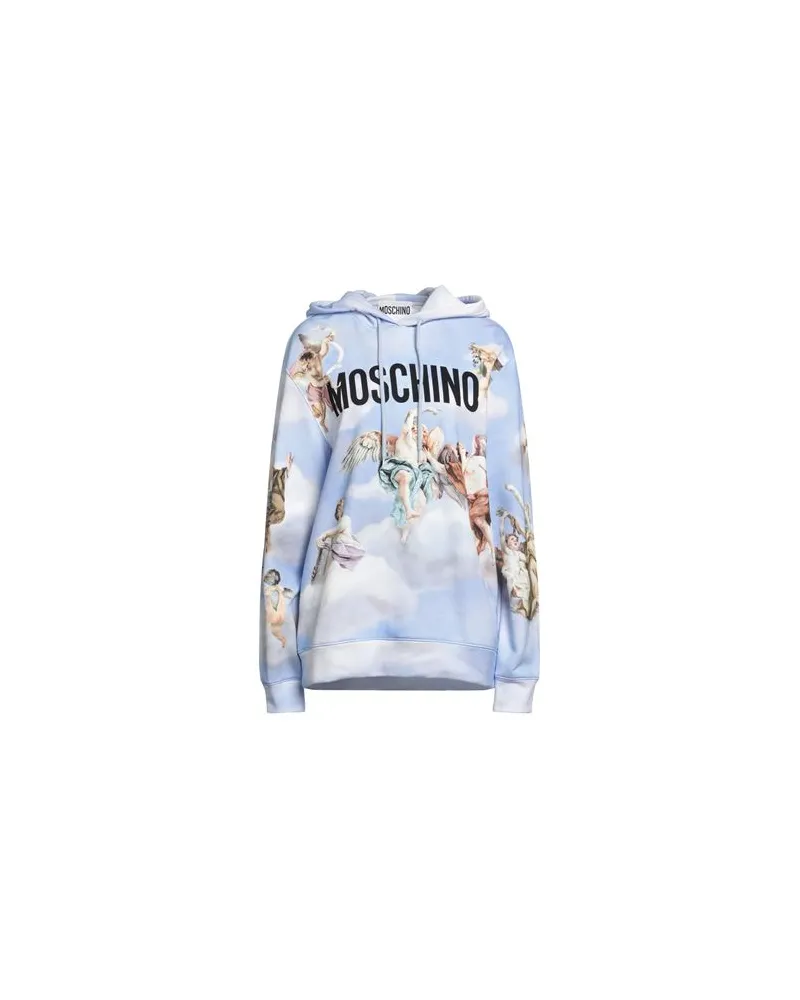 Moschino COUTURE - TOPS - Sweatshirtsauf YOOX.COM Hellblau
