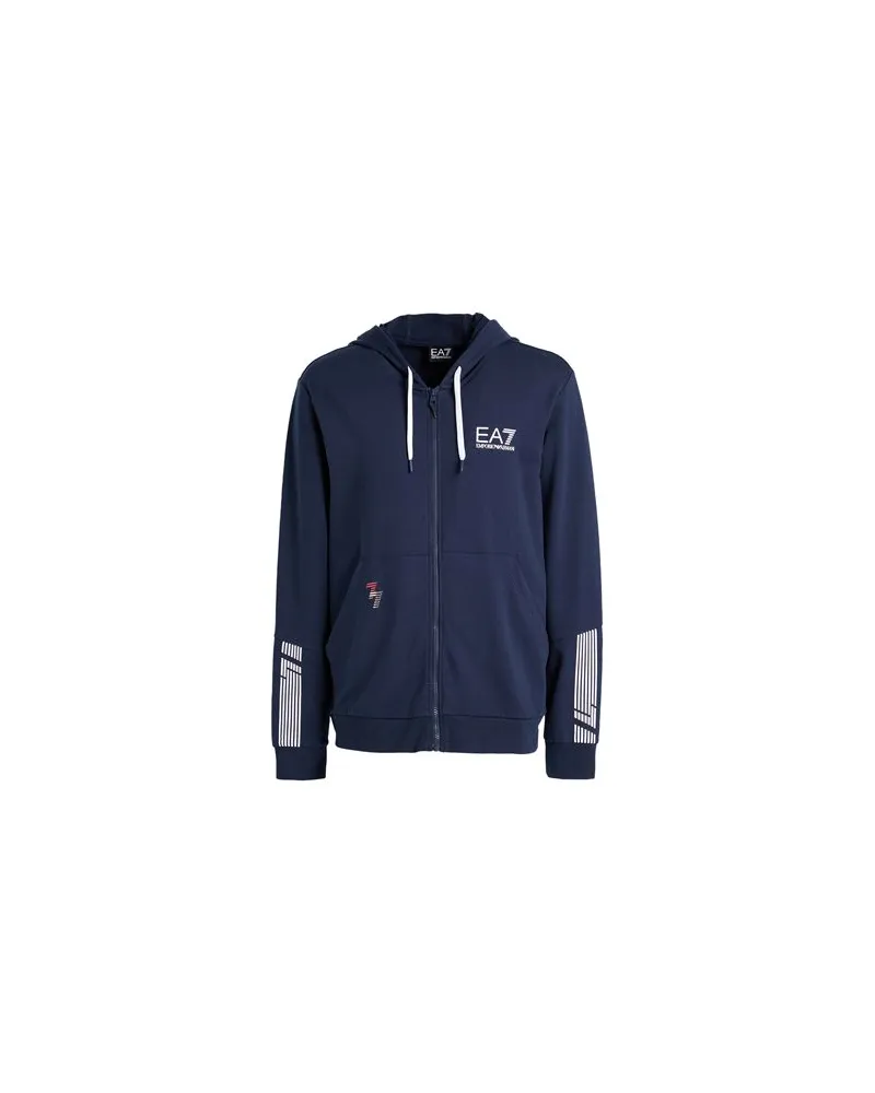 EA7 TOPS - Sweatshirtsauf YOOX.COM Marineblau