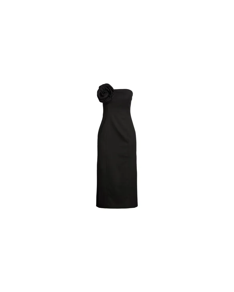MARELLA KLEIDER - Midi-Kleiderauf YOOX.COM Schwarz