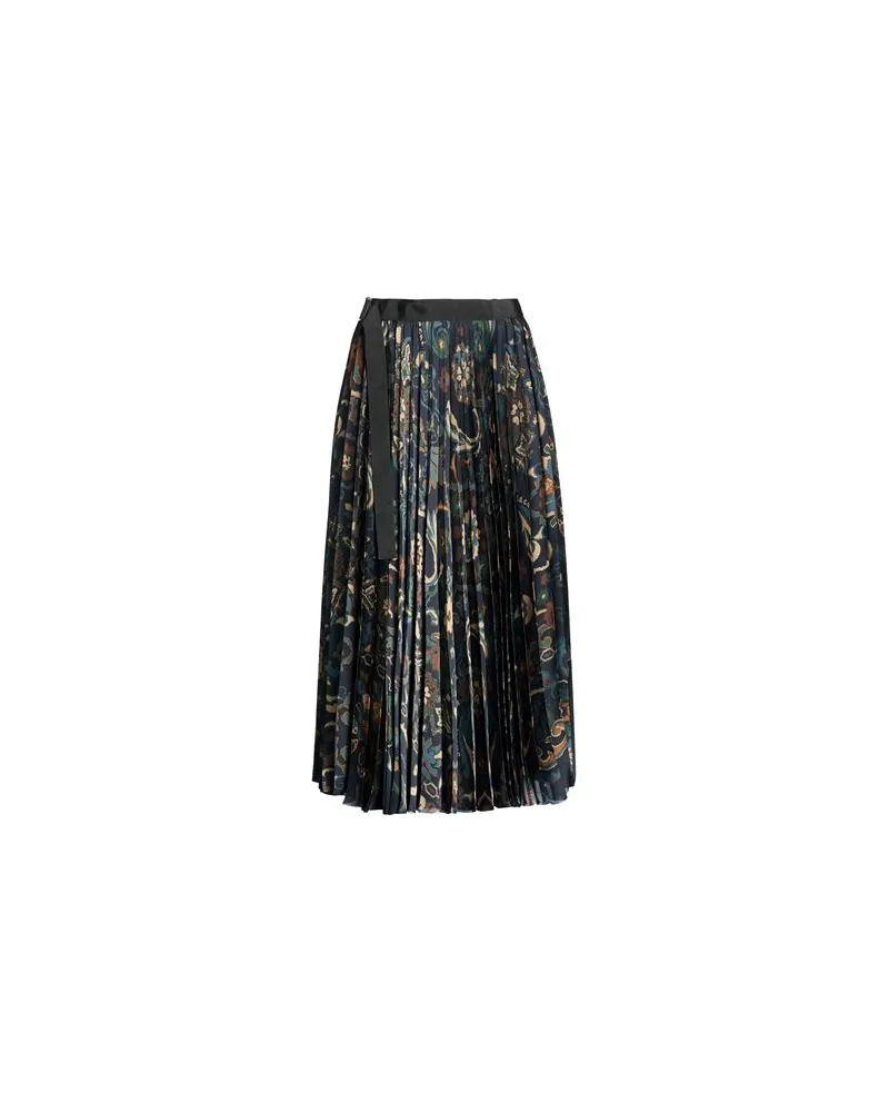 Sacai HOSEN & RÖCKE - Midi-Röckeauf YOOX.COM Nachtblau