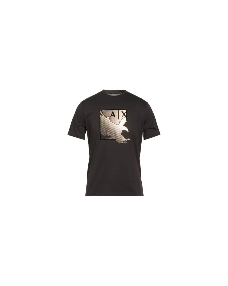 Armani Exchange TOPS - T-shirtsauf YOOX.COM Schwarz