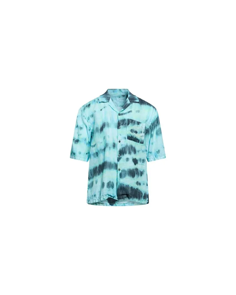 120% Lino TOPS - Hemdenauf YOOX.COM Tūrkis