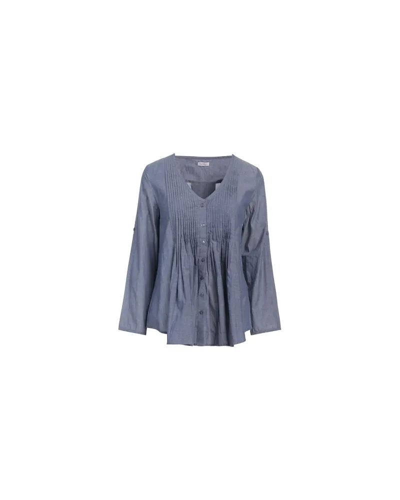 ROSSOPURO TOPS - Hemdenauf YOOX.COM Blaugrau
