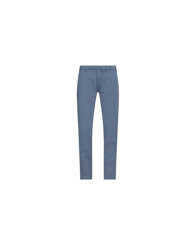 Luigi Borrelli HOSEN & RÖCKE - Hosenauf YOOX.COM Taubenblau