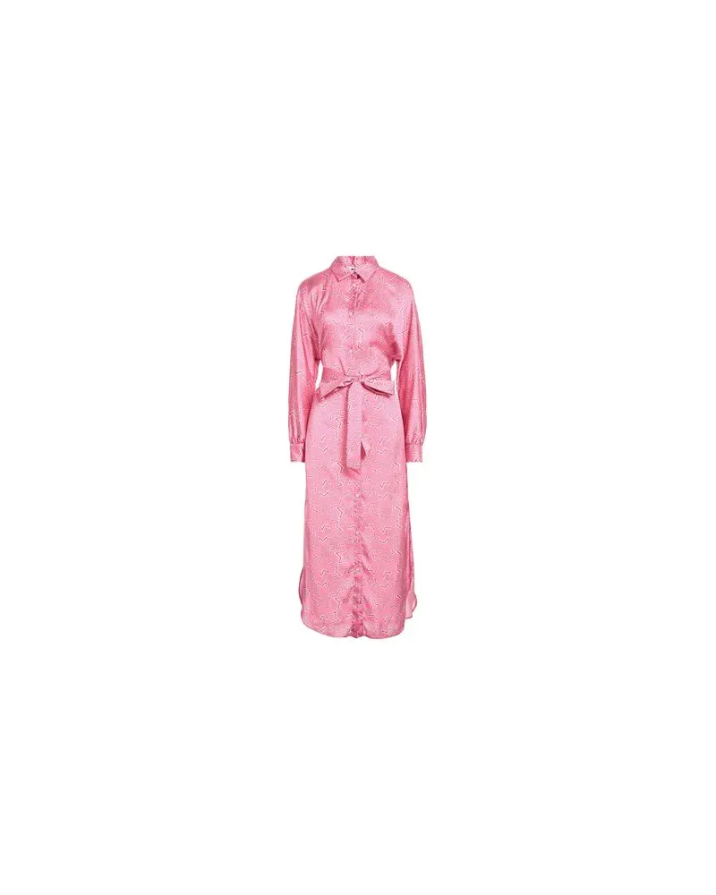 MSGM KLEIDER - Maxi-Kleiderauf YOOX.COM Rosa