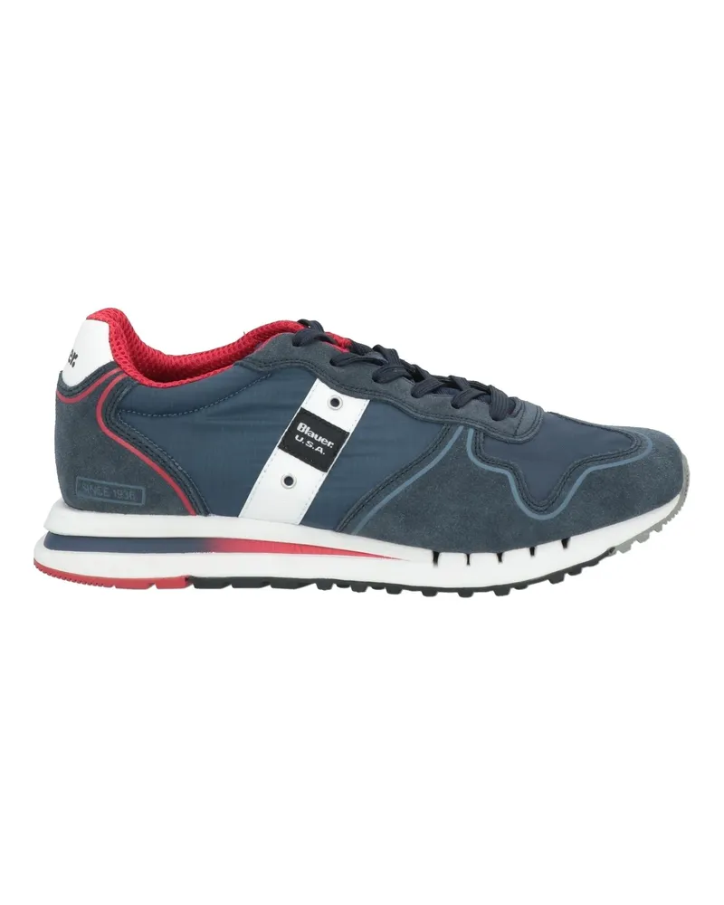 Blauer Sneakers Marineblau