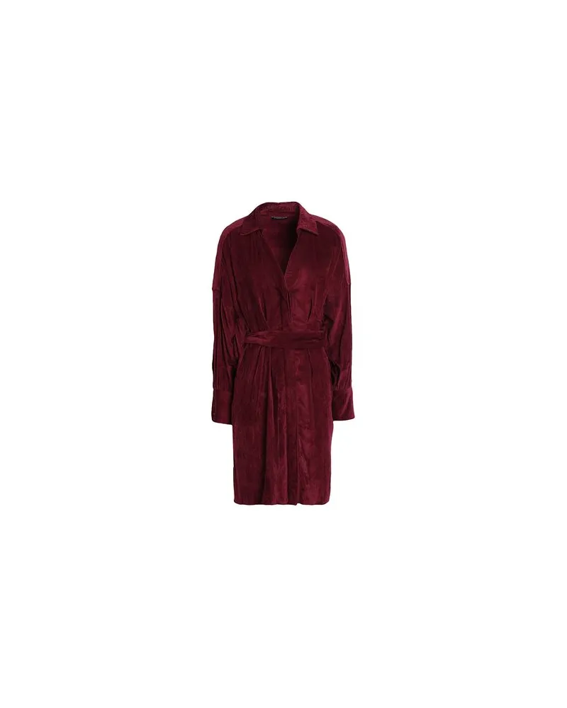 Dondup KLEIDER - Mini-Kleiderauf YOOX.COM Bordeaux