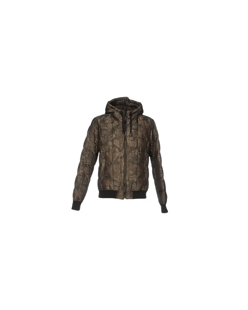 Dolce & Gabbana JACKEN & MÄNTEL - Pufferjacken & Daunenjackenauf YOOX.COM Militärgrün