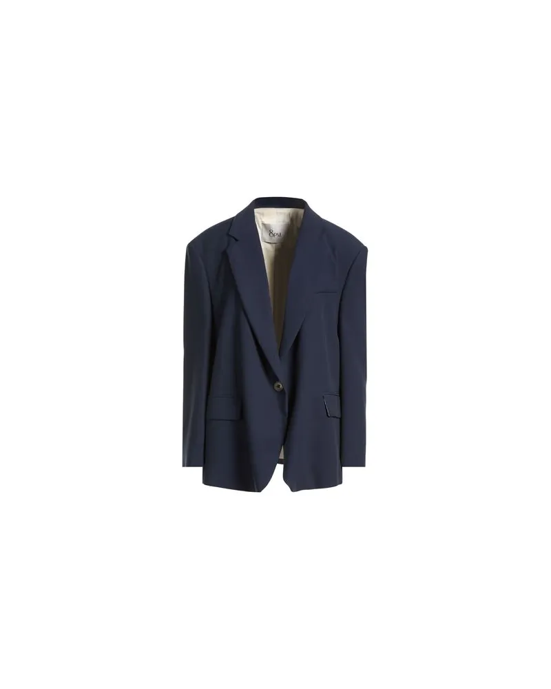 8PM ANZÜGE und CO-ORDS - Blazersauf YOOX.COM Marineblau
