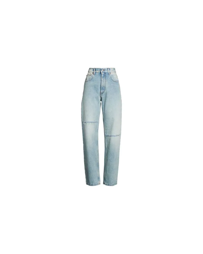 Maison Margiela HOSEN & RÖCKE - Jeanshosenauf YOOX.COM Blau