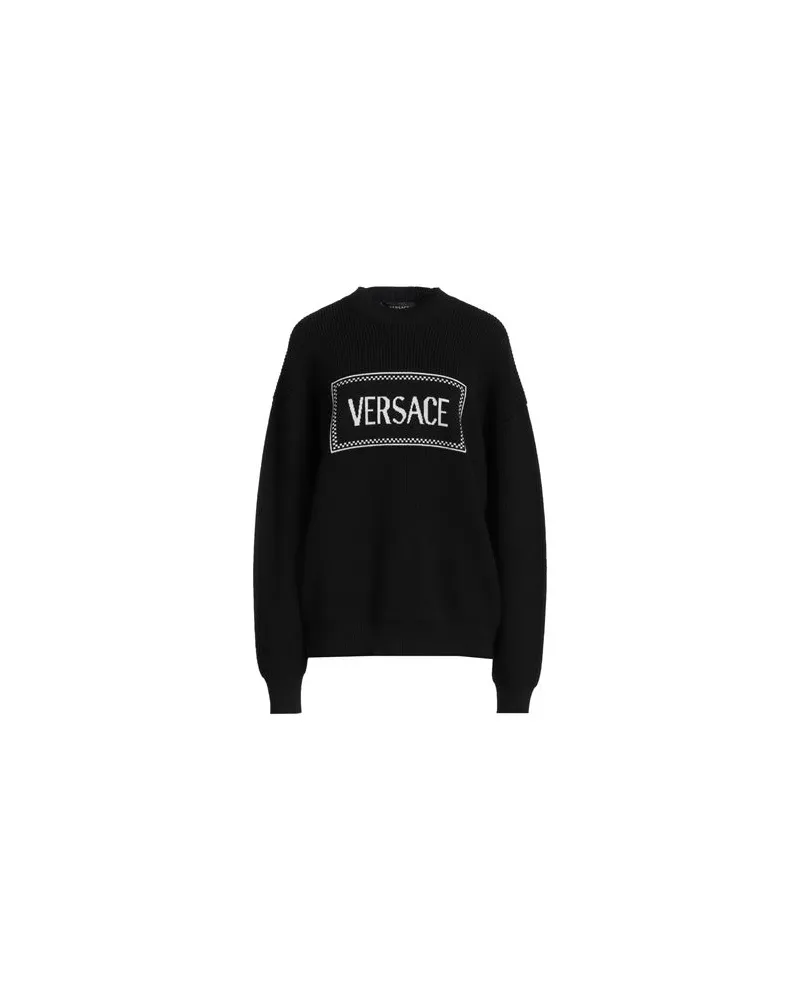 Versace STRICKWAREN - Pulloverauf YOOX.COM Schwarz