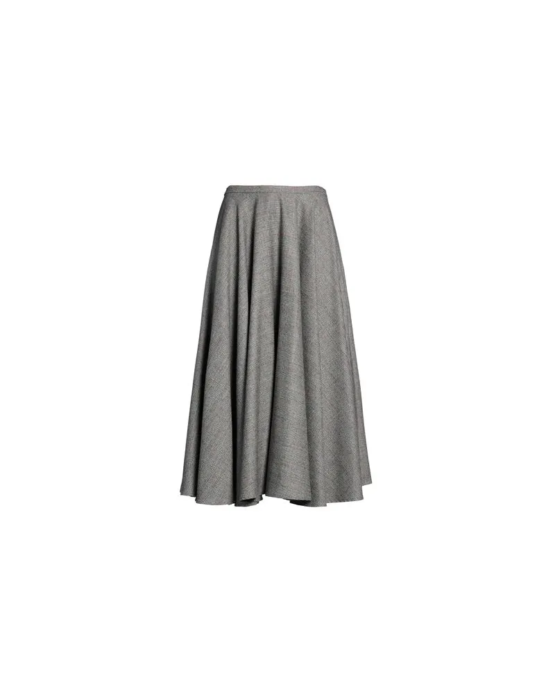 LARDINI HOSEN & RÖCKE - Midi-Röckeauf YOOX.COM Schwarz