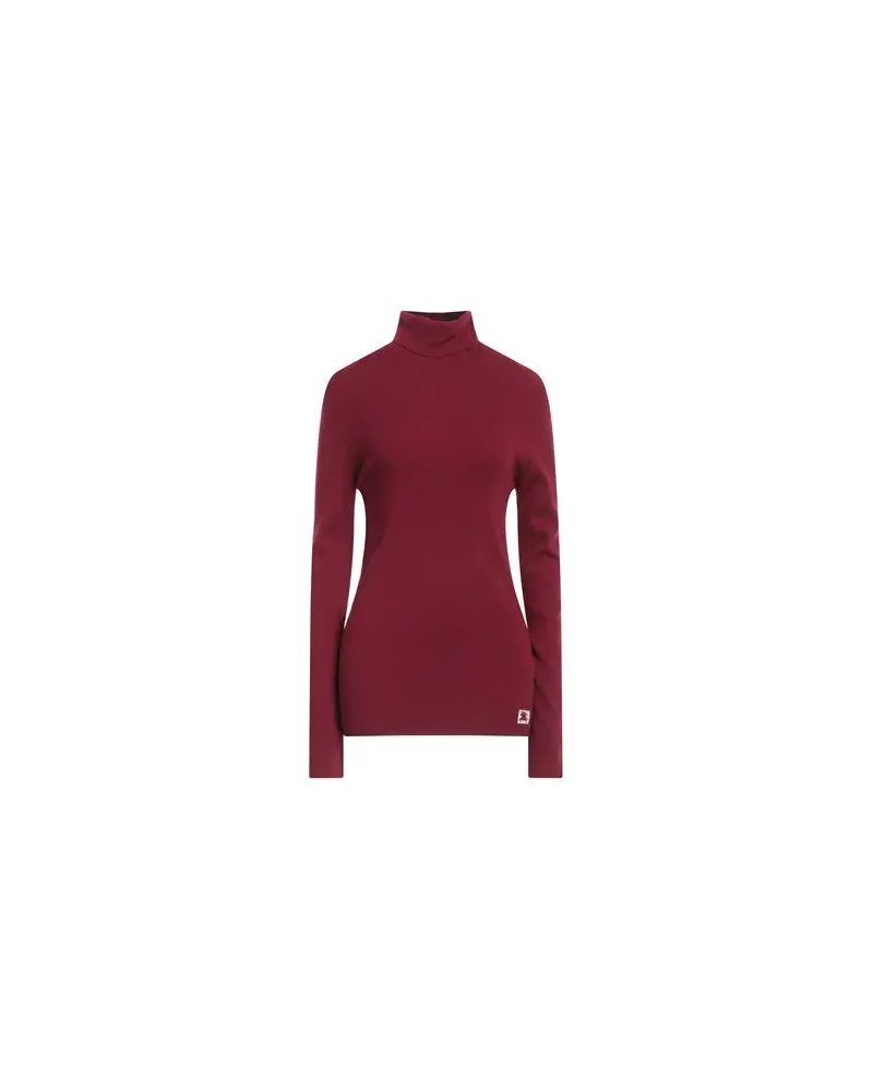 Burberry STRICKWAREN - Rollkragenpulloverauf YOOX.COM Bordeaux