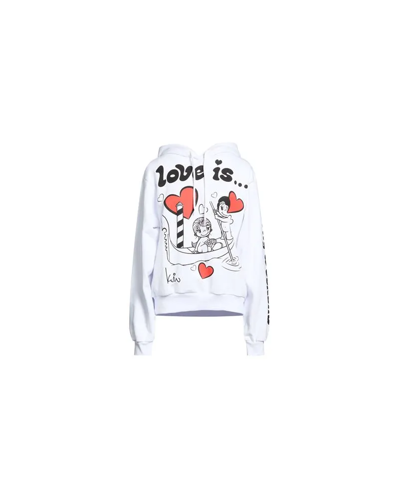 Gaëlle Bonheur LOVE IS... BY  - TOPS - Sweatshirtsauf YOOX.COM Weiß