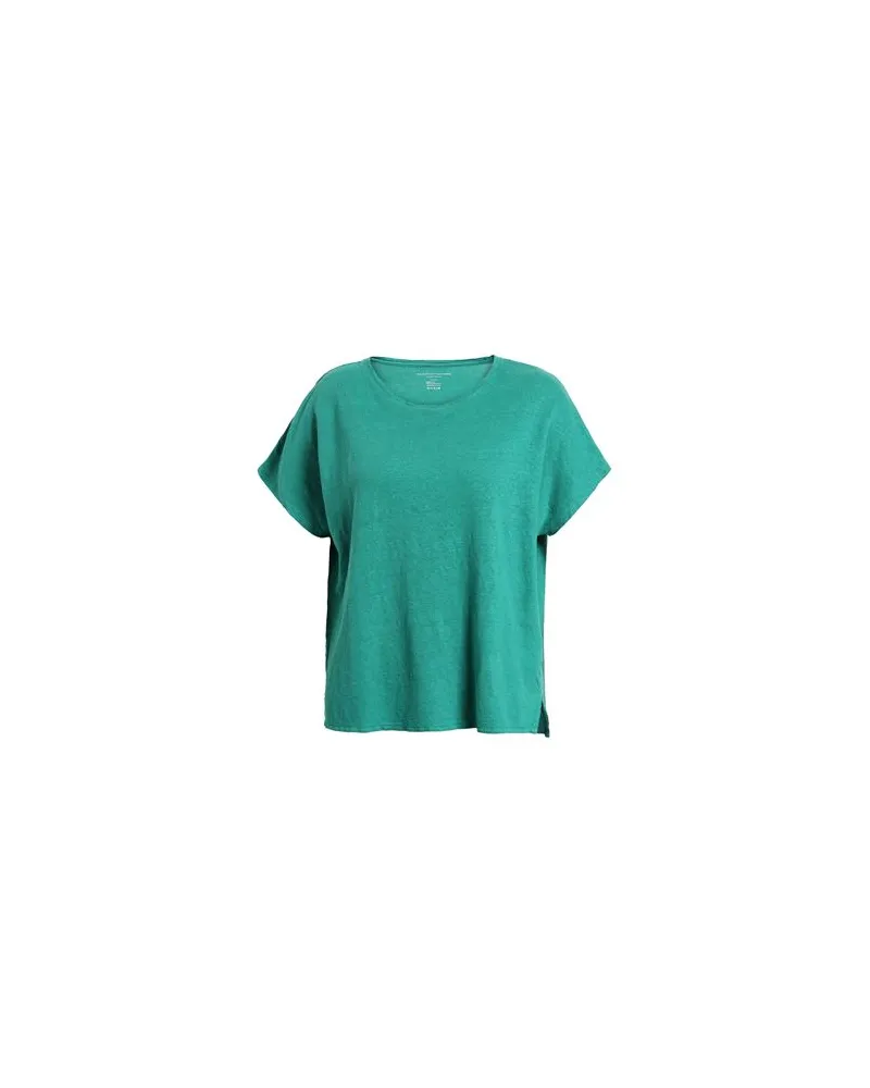 Majestic TOPS - T-shirtsauf YOOX.COM Smaragdgrün