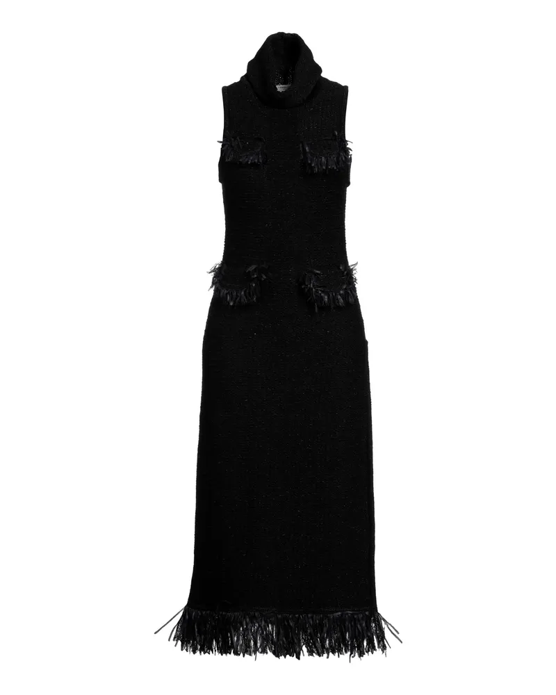 Charlott Midi-Kleid Schwarz