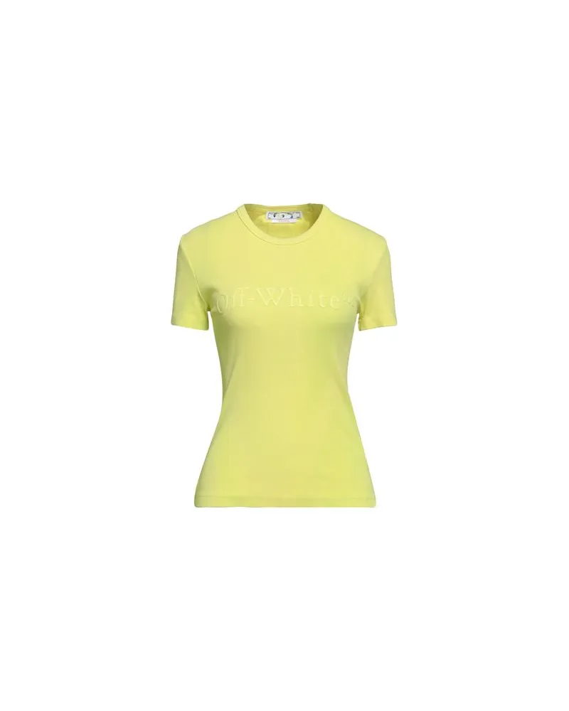 OFF-WHITE TOPS - T-shirtsauf YOOX.COM Limettengrün